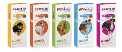 BRAVECTO 250 MG con 1 tableta (4.5 a 10 KG)
