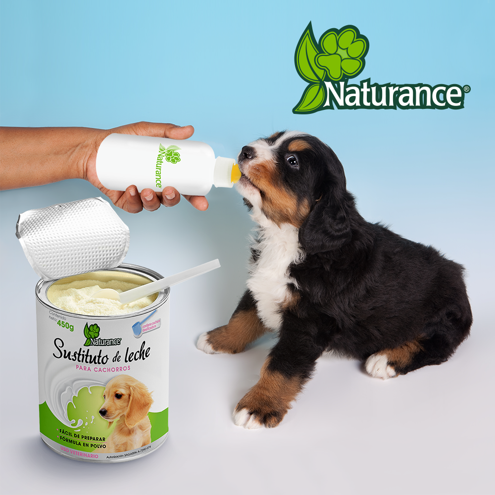 Sustituto de leche para cachorros Naturance 450g