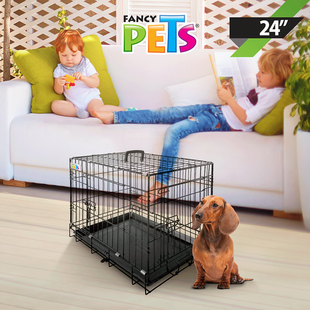 Jaula metálica plegable para mascota (6 medidas)