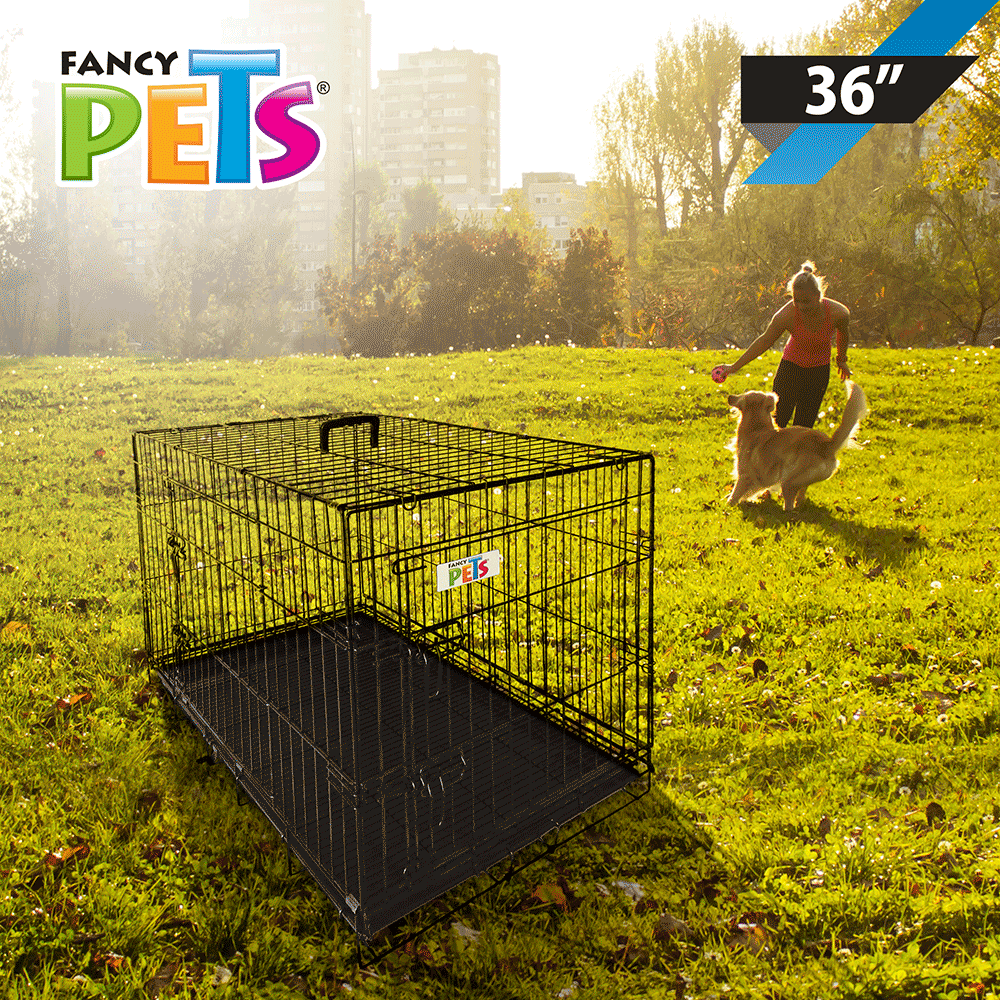 Jaula metálica plegable para mascota (6 medidas)