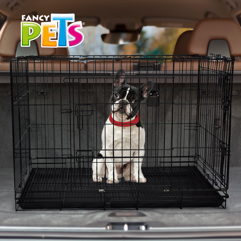 Jaula metálica plegable para mascota (6 medidas)