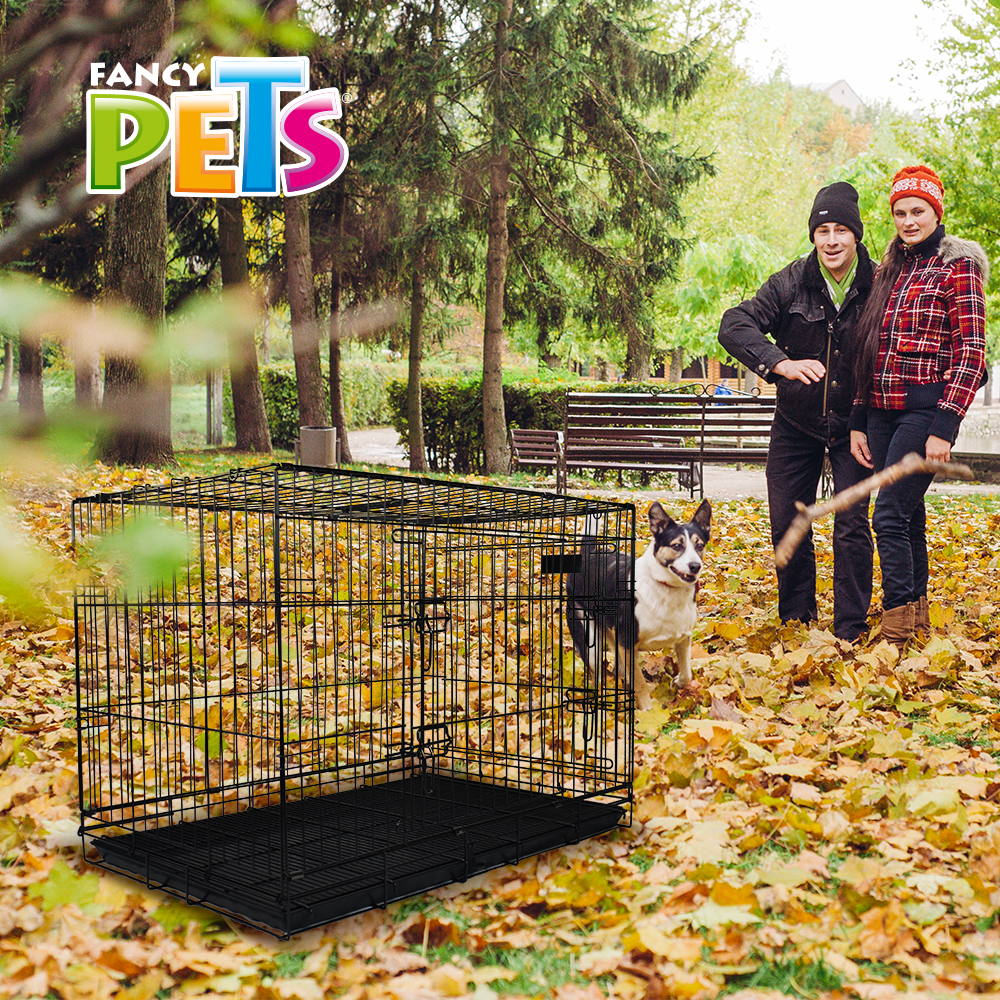 Jaula metálica plegable para mascota (6 medidas)