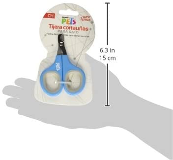 Tijera cortauñas chica para gato