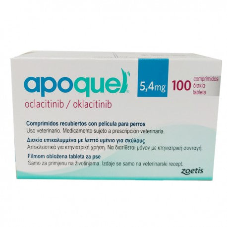 Apoquel 5.4 MG con 100 tabletas