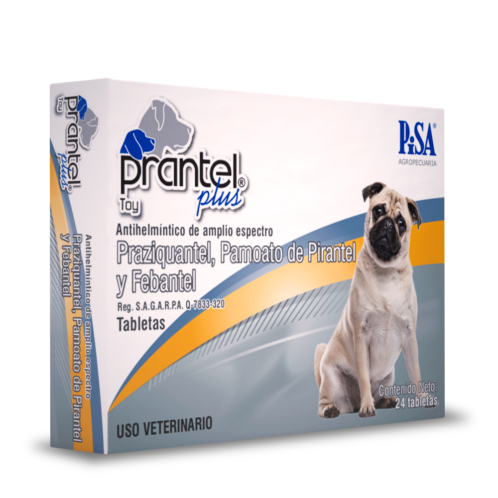 Prantel plus Toy 2.5 Kg con 24 TAB - Perro chico