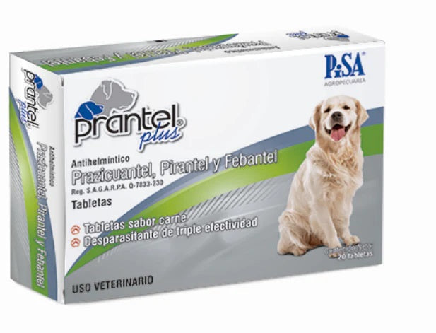 Prantel plus 10 Kg con 20 TAB - Perro mediano