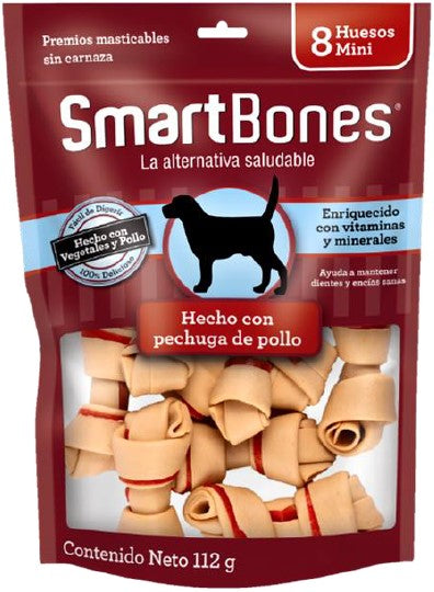 SmartBones de Pollo Razas Mini (8 Pzas) Premios