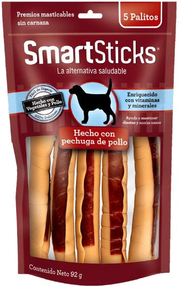 SmartBones Sticks de Pollo (5 Pzas) Palitos