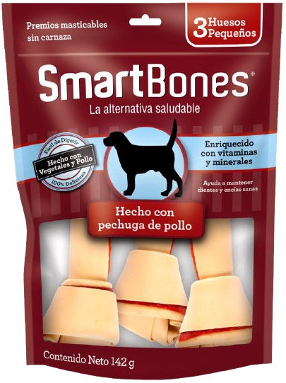 SmartBones de Pollo Razas Pequeñas (3 Pzas) Premios