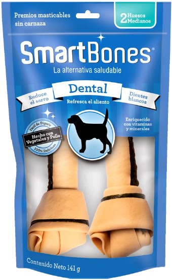 SmartBones Dentales Razas Medianas (2 Pzas) Premios