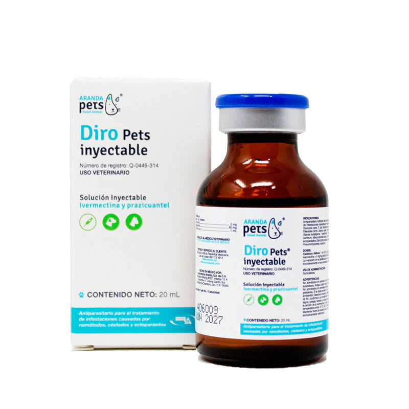 Diro Pets inyectable 20 ml