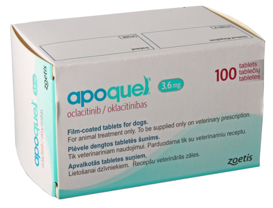 Apoquel 3.6 MG con 100 tabletas