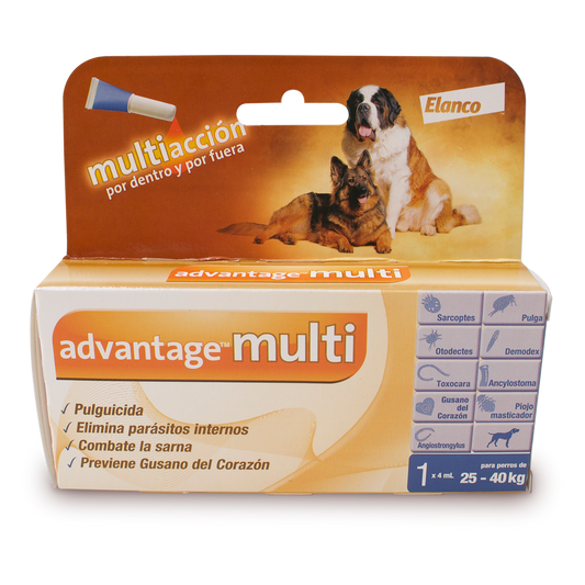 advantage multi 4.0 ml con 1 pipeta (25 a 40 KG)