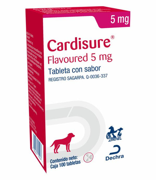 Cardisure 5 mg (100 tabletas)
