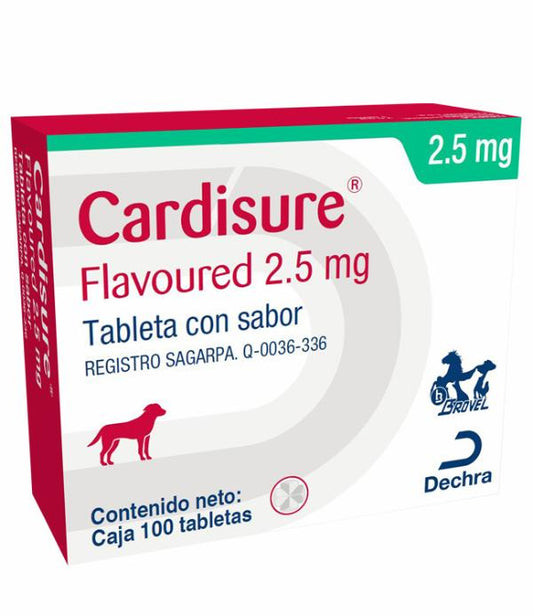 Cardisure 2.5 mg (100 tabletas)