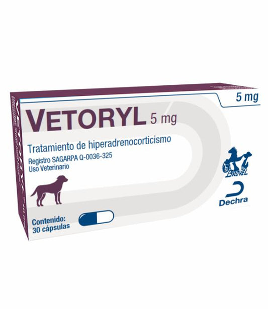 Vetoryl 5 mg (30 cápsulas)
