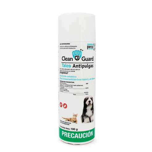 Talco Antipulgas 100g CleanGuard