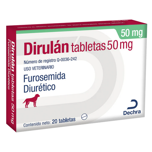 Dirulán 50 mg tabletas (20 TAB)