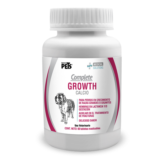 Complete Growth tabletas masticables de calcio C/60 Tab