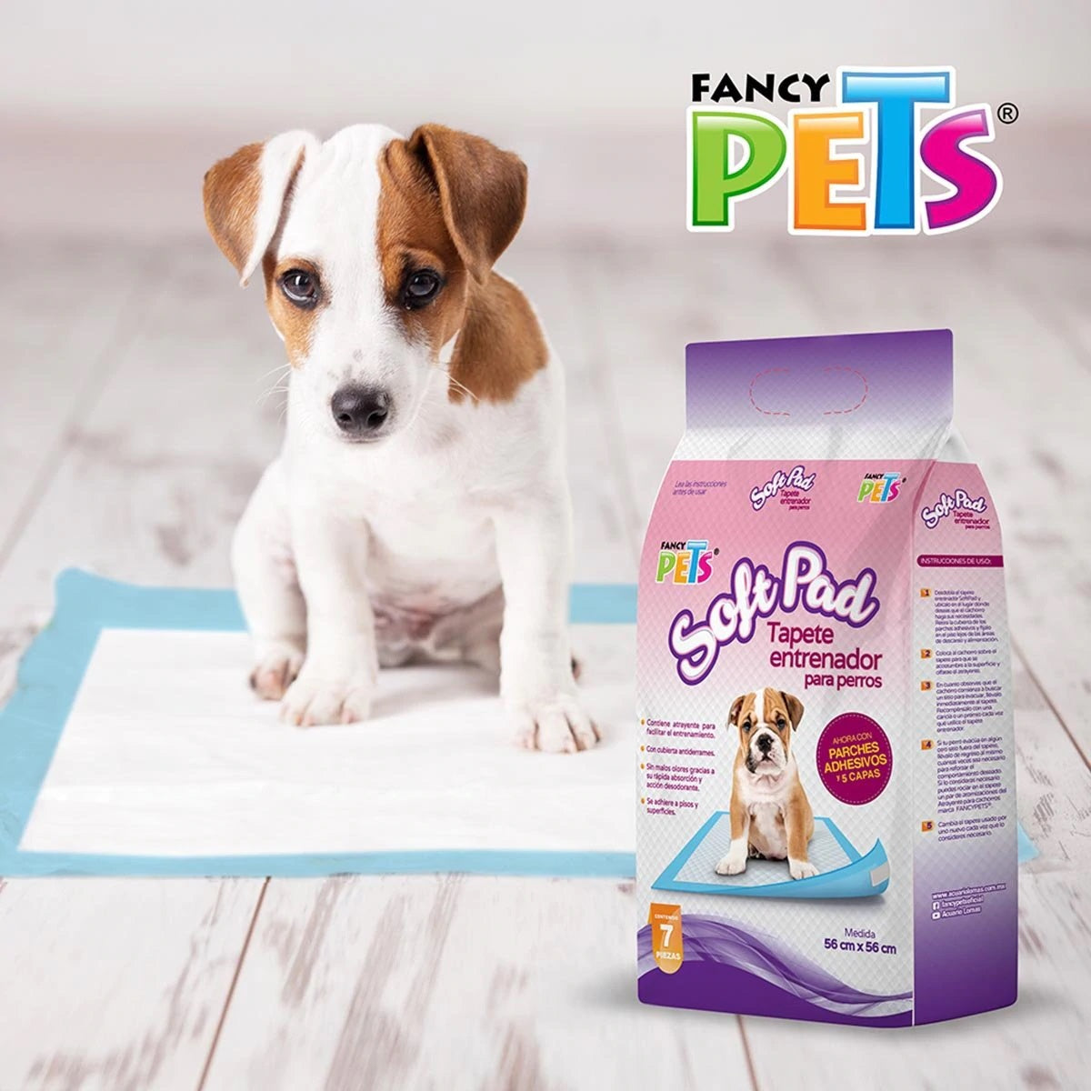 Tapete entrenador (7 piezas) para perro