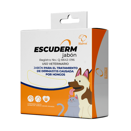 Escuderm Jabón 80 g Halvet