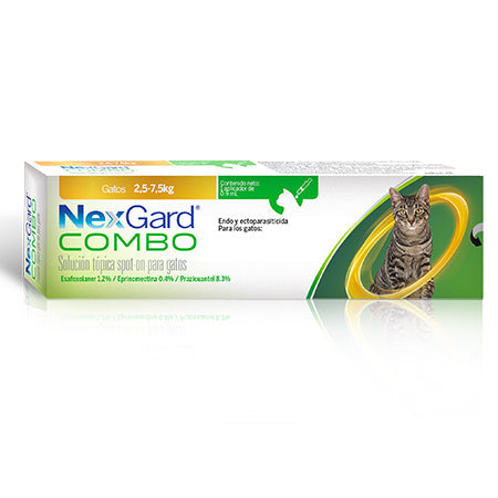 NexGard COMBO 2.5 - 7.5 Kg con 1 x 0.9 ml