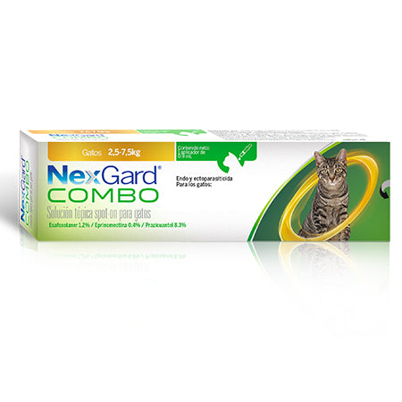 NexGard COMBO 2.5 - 7.5 Kg con 1 x 0.9 ml