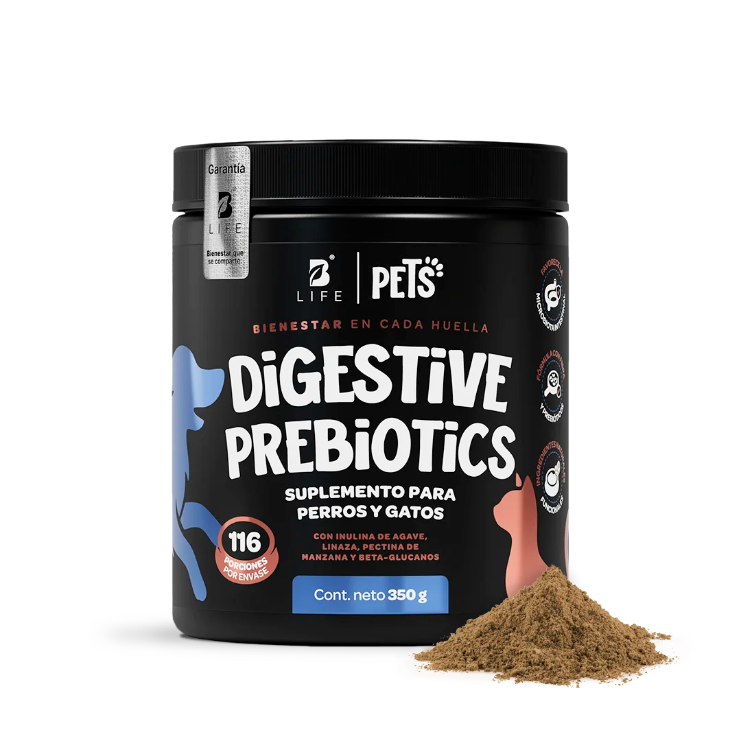 Digestive Prebiotics Suplemento de Prebióticos 350 g (Perros y Gatos)