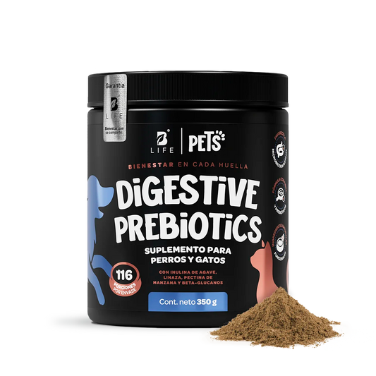 Digestive Prebiotics Suplemento de Prebióticos 350 g (Perros y Gatos)