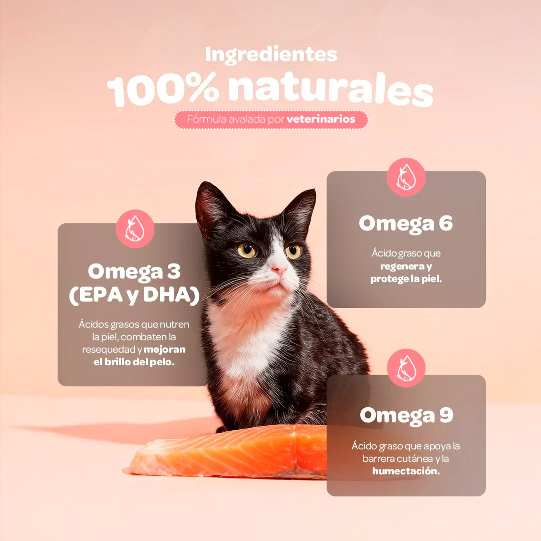 Omega Balance para Perros y Gatos 500 ml (Omega 3, 6 y 9 - EPA y DHA)