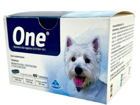 One - Biozoo caja con 60 tabletas