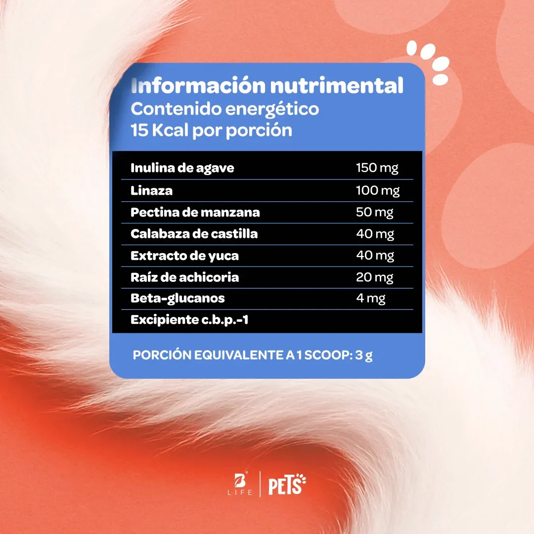 Digestive Prebiotics Suplemento de Prebióticos 350 g (Perros y Gatos)