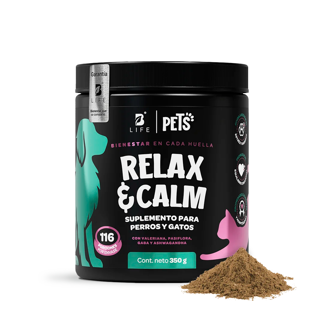 Relax & Calm Suplemento relajante 350 g (Perros y Gatos)