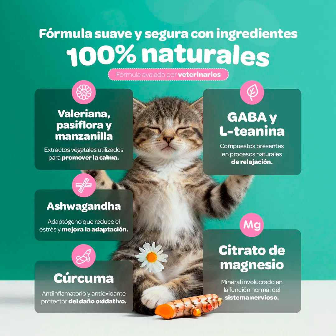 Relax & Calm Suplemento relajante 350 g (Perros y Gatos)