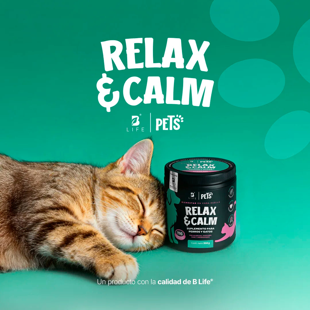 Relax & Calm Suplemento relajante 350 g (Perros y Gatos)