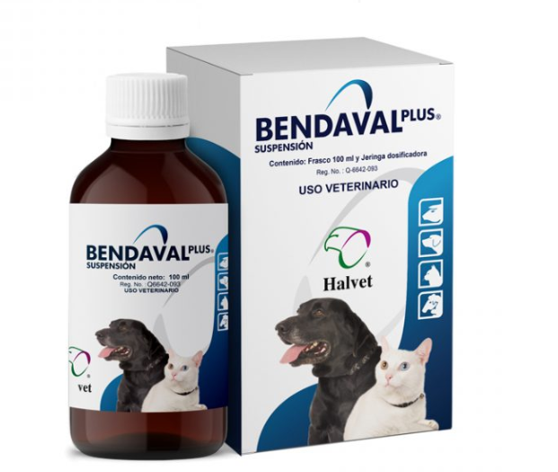 Bendaval Plus 100 ml Susp. Halvet