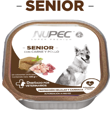 Lata Nupec Dog - Senior 100g