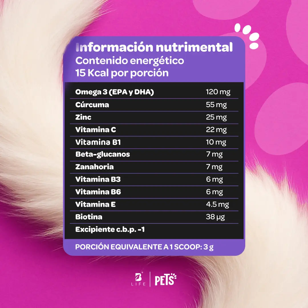 Skin Support Suplemento para piel y pelaje 350 g (Perros y Gatos)